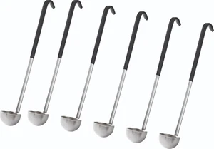 Vollrath 58011   1 Ounce Ladle with Black Kool-Touch Handle Stainless Steel - Picture 1 of 2