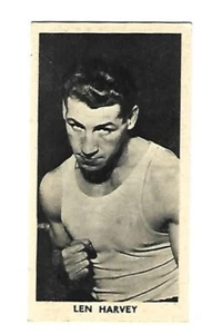 RARE 1938 CARTLEDGE FAMOUS PRIZE FIGHTERS #39 LEN HARVEY MINT !!!! - Picture 1 of 1