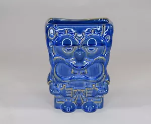 NIB Spongebob Mondo Tiki Mug Blue Riptide Glaze - Picture 1 of 7
