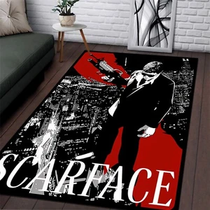 Scarface Rug, Scarface Gift, For Living Room Rug, Fan Rug, Area Rug - Picture 1 of 10