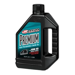 Maxima Premium High Performance 4T 10W40 Mineral Engine Motor Oil 1 Quart Liter - Picture 1 of 1