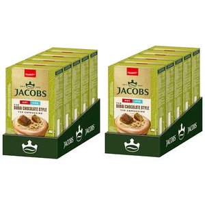 JACOBS Löskaffee Dubai Chocolate Style Cappuccino 10 x 8 Instant Getränke-Sticks - Bild 1 von 8