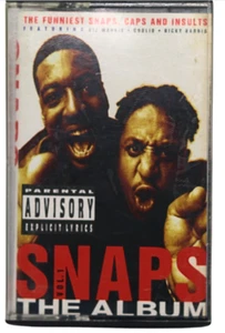 RARE! Snaps The Album - Vol.1 - 1995 Big Beat – 92611-4 Hip Hop Comedy Cassette - Picture 1 of 2