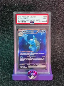 PSA 9 Blastoise EX Special Illustration Rare - 200/165 Pokemon 2023 S&V 151 - Picture 1 of 2