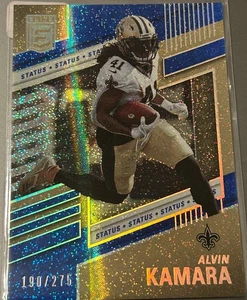 ALVIN KAMARA 2022 PANINI ELITE BLUE SPARKLE SP /275 - Foto 1 di 1