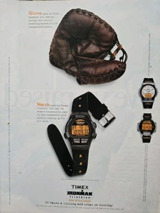 1998 Timex Ironman Triathlon Watch Takes licking keeps ticking Vintage Ad - Picture 1 of 1