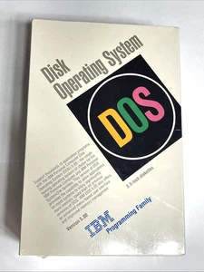 DOS 5.0 Disk Operating System Sealed Box IBM 3.5 Inch Diskettes Brand new 1991 - Picture 1 of 4