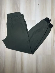 Lululemon On The Fly Polyester Jogginghose olivgrün Kordelzug Damengröße 6 - Bild 1 von 7