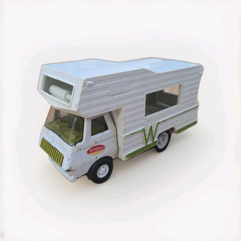 Casa rodante/autocaravana Tonka Winnebago de colección años 70 modelo vehículo fundido a presión Foto 1 de 4