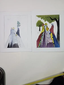 Nuno Signed Art Print Lot 14x 11 Matts - Picture 1 of 12