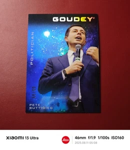 2021 Upper Deck Goodwin Champions Pete Buttigieg Cosmic Holo 60/99 #G33 - Picture 1 of 2