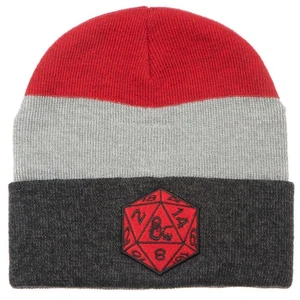 D&D Marled Stripe Beanie | Official Dungeons & Dragons Cap | NEW! - Picture 1 of 2