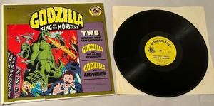 1977 Godzilla King of The Monsters Wonderland Records Vintage Vinyl Record - Picture 1 of 13