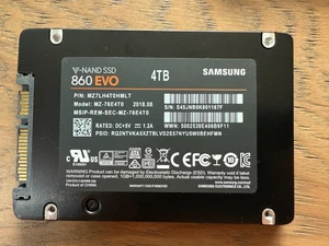 Samsung 860 EVO 4TB SATA 2.5" SSD (MZ-76E4T0) - Afbeelding 1 van 4