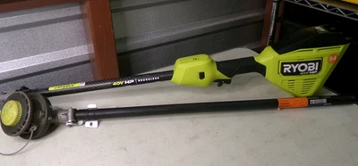 Eje de fibra de carbono Ryobi RY40HPPH01 40V sin escobillas con recortadora de cuerda Foto 1 de 4