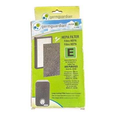 GERM GUARDIAN OEM Air Purifier Replacement Filter E HEPA FLT4100 NEW - Image 1 of 2