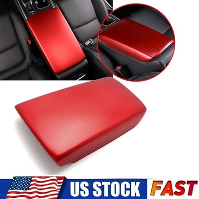 For Honda Accord 2018-2022 10th Gen Red ABS Center Armrest Box Panel Cover Trim - Изображение 1 из 4