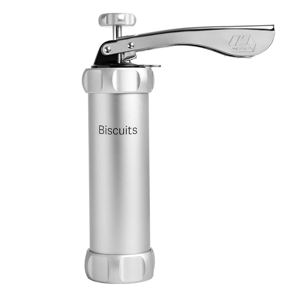 Prensa para hacer galletas Atlas, hecha en Italia, incluye 20 formas de disco de galletas, Cla... Foto 1 de 4