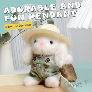Adorable Teddy Gardener Bunny Plush Toy E2 - Picture 1 of 7
