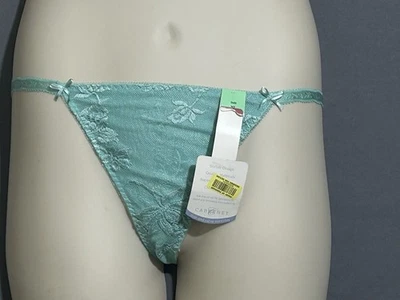 Tanga Panty Cabernet Tanga Talla XL Verde Floral Jacquard Foto 1 de 4