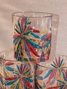 CC ZECCHIN MURANO Whiskygläser 6er Set (6) Mehrfarbig 3,5" Hoch - Neu. - Bild 1 von 4