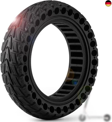 Monuary 1PCS Schlauchloser Reifen 60/70-6.5, E Roller Vollgummireifen