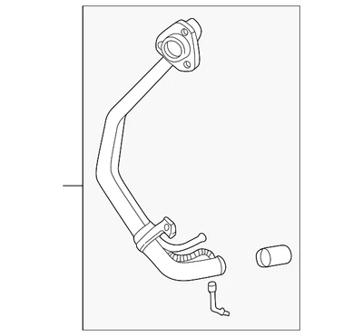 Cuello de llenado de tanque de combustible genuino GM 10236227 Foto 1 de 2