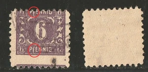 SBZ Mecklenburg Vorpommern / 9c o PF XVIII / Feld 71 / A-Bogen / 102,-- M€ - Bild 1 von 1