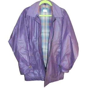 Woolrich Eggplant Lined Coat Women's Size Small Vintage - Picture 1 of 8