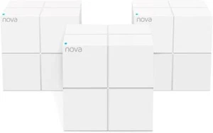 Tenda Nova MW6 Mesh WLAN System Router AC1200 Dual Band 3 Stk weiß - Imagen 1 de 1