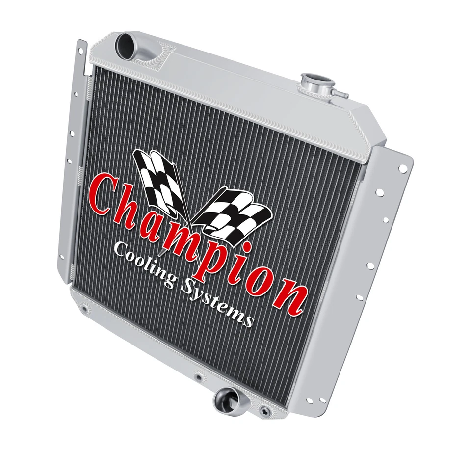 Supply Champion 3 Row All Aluminum Radiator for 1958 Pontiac Pathfinder #CC58PO - Image 1 of 4