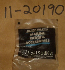 NOS OEM MERCURY MERCRUISER QUICKSILVER 11-20190 NUT NYLOCK K5 - Foto 1 di 1