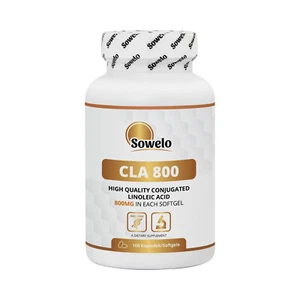 CLA 800 mg – Softgels – Fat Loss, Metabolism – Conjugated Linoleic Acid – Sowelo - Zdjęcie 1 z 11