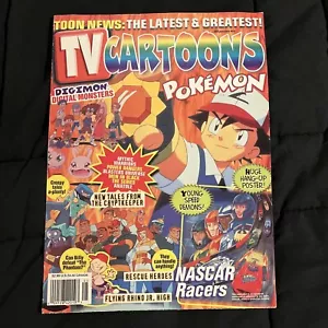 SCS #25 TV Cartoons News with Huge Pokémon Hang-Up Poster - Foto 1 di 6