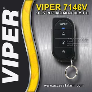 Viper 7146V New 4-Button Replacement Remote Control For The 5105V Viper System - Picture 1 of 6