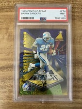 1995 Zenith Z-Team #ZT4 Barry Sanders PSA 9 Mint