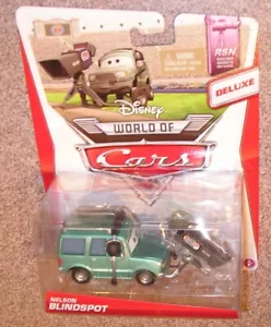 Disney Pixar Cars NELSON BLINDSPOT Die-Cast Metal NIP Mattel BDW64 - Picture 1 of 2