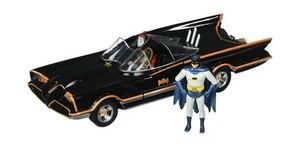Jada Toys DC Comics 1966 Classic TV Series Batmobile with Batman and Robin - Picture 1 of 9