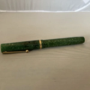 Sheaffer Lifetime Oversized White Dot Flat Top Fountain Pen 5 1/4 Inches - Picture 1 of 12