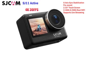 SJCAM SJ11 Active 4K 30FPS Action Camera 6-Axis Gyro Stabilization 2.33″ Screen - Picture 1 of 9