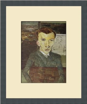 Impresión enmarcada personalizada Lucian Freud Peter Watson Foto 1 de 2