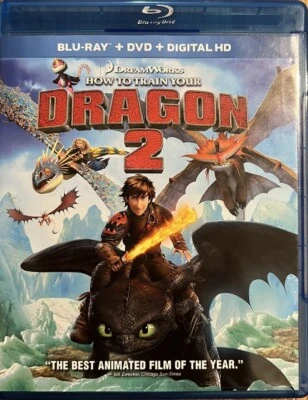 How to Train Your Dragon 2 (Blu-Ray, DVD, Digital HD - USED - Image 1 of 2