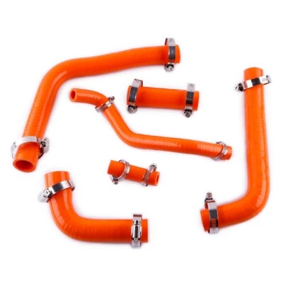 For YAMAHA YZF R6 1999-2002 2000 2001 Coolant Silicone Radiator Hose & Clamps - Image 1 of 4