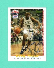 GREG MINOR 2005-06 TOPPS 1952 ALL-TIME FAN FAVORITES AUTOGRAPH AUTO CELTICS
