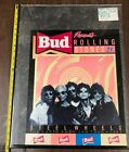 Vintage Music Poster- The Rolling Stones Budweiser 1989 Steel Wheels 30x18 Inch