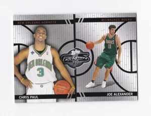 2008-09 Topps Co-Signers Changing Faces #CF8 Chris Paul #CF48 Joe Alexander /899 - Bild 1 von 2