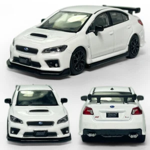 Subaru WRX STI S207 2016 Model Car 1/64 Scale Diecast Toy Cars Kids Toys White - Picture 1 of 9