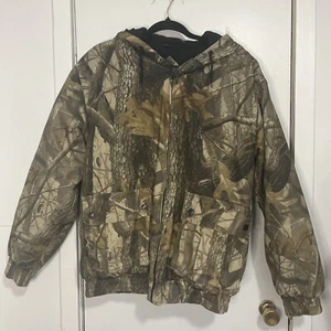 Outfitters Ridge Men's Camo Jacket Full Zip Hunting Pockets Hoodie M (38-40) - Picture 1 of 10