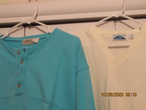 DUE CAMICIE UOMO PULL OVER XL - Foto 1 di 1