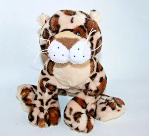 Ganz Webkinz SPOTTED LEOPARD Plush Stuffed Animal No Code 8" long - Picture 1 of 5
